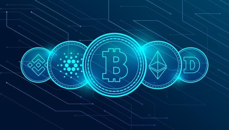 Download Set of most famous cryptocurrency coins